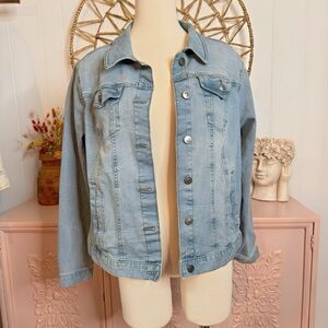 Time and Tru Classic Blue Jean Jacket‎ size Large